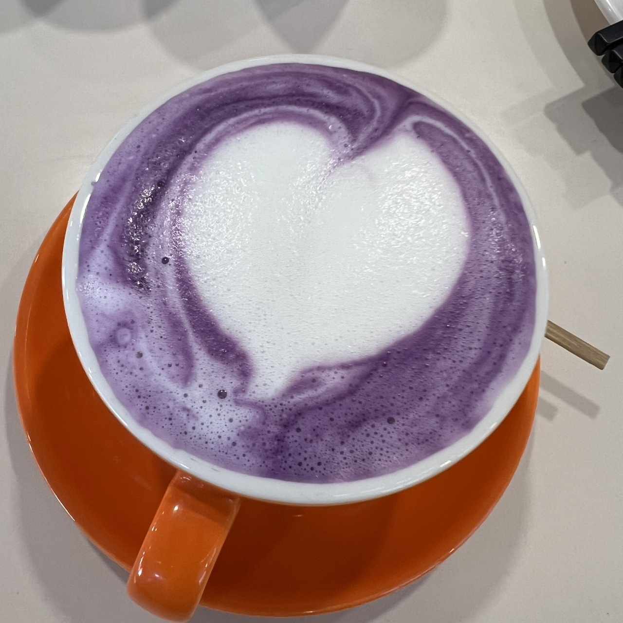 Taro latte