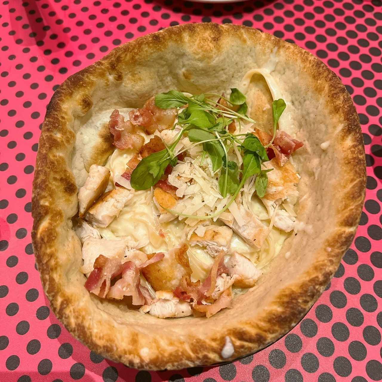 Pasta de pollo 
