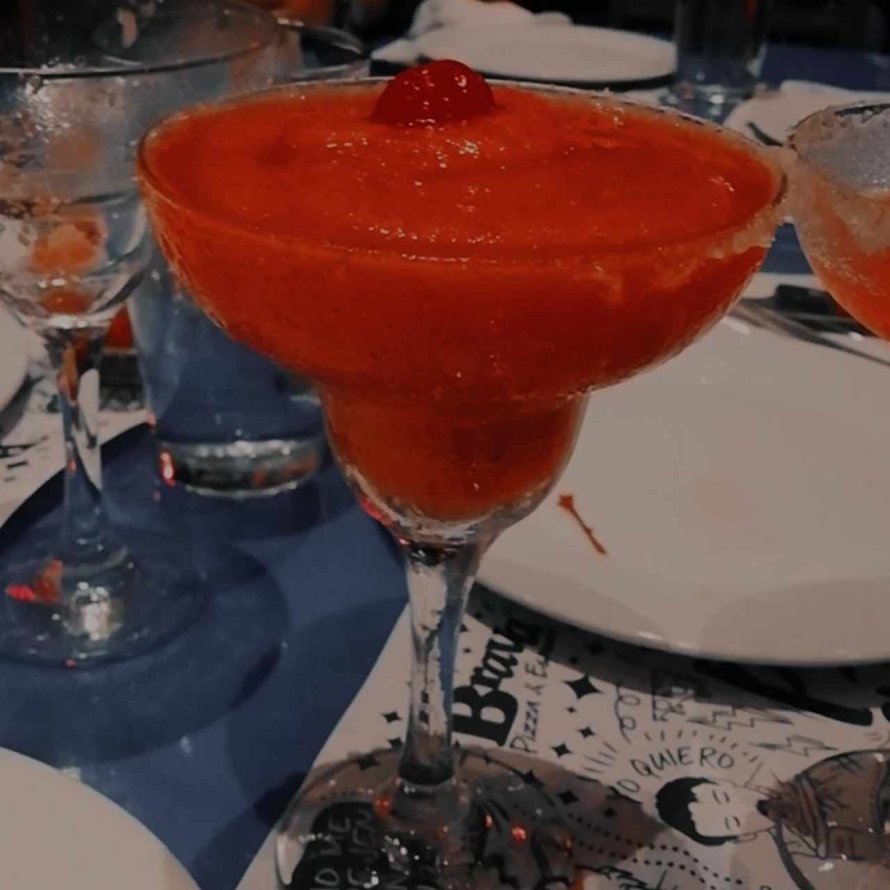 Margarita de fresa