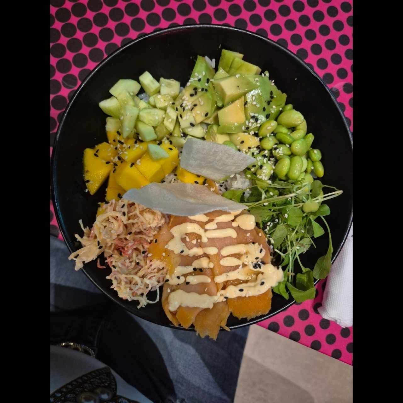 poke de salmón 