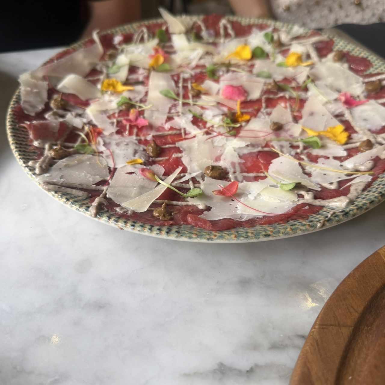 Antipasti - Carpaccio di Cernia