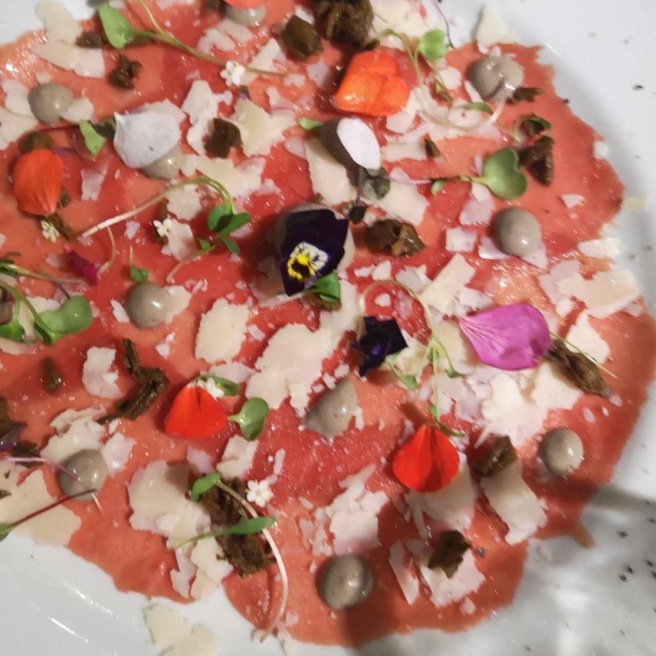 Carpaccio de Res