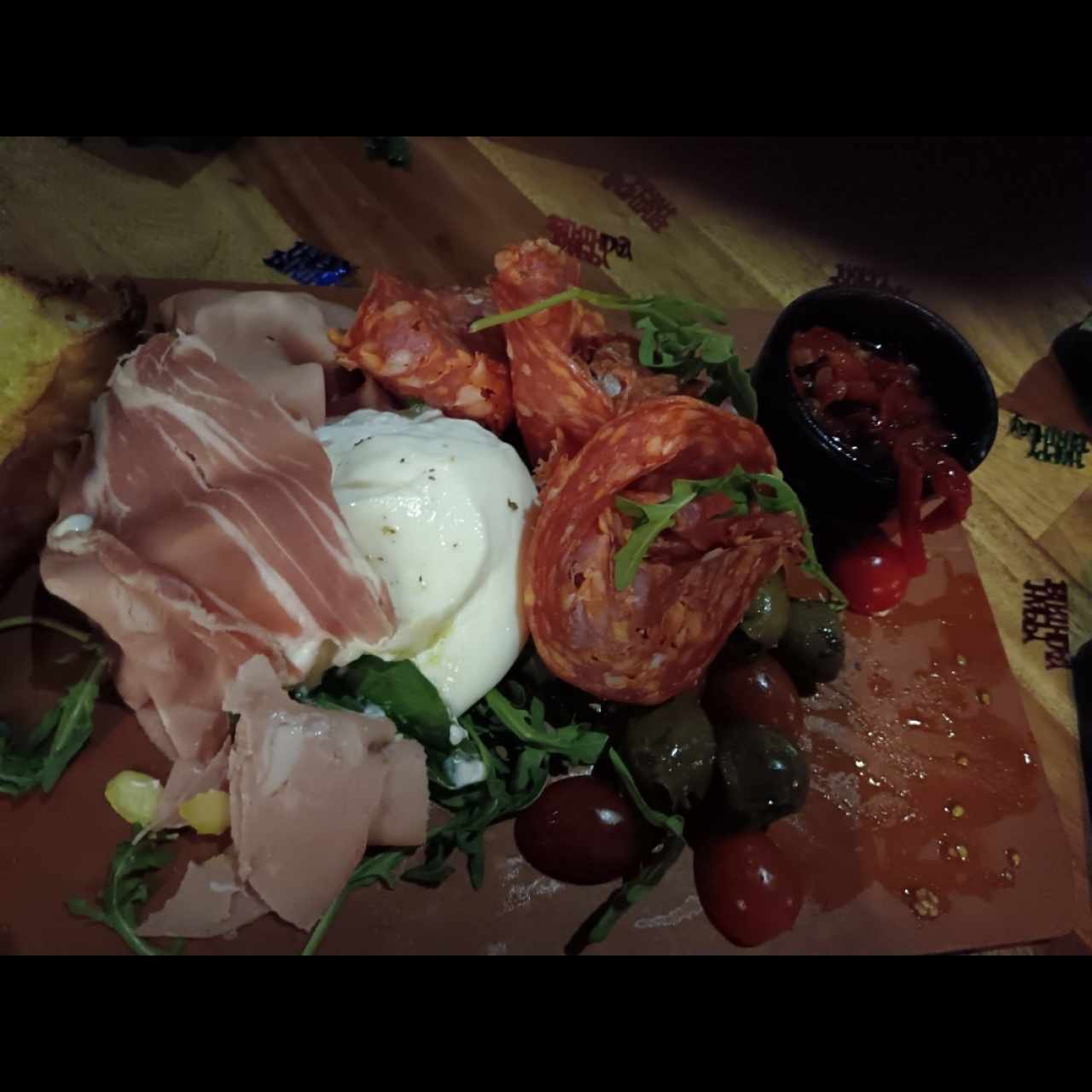 Antipasti - Burrata Antipasto Delux