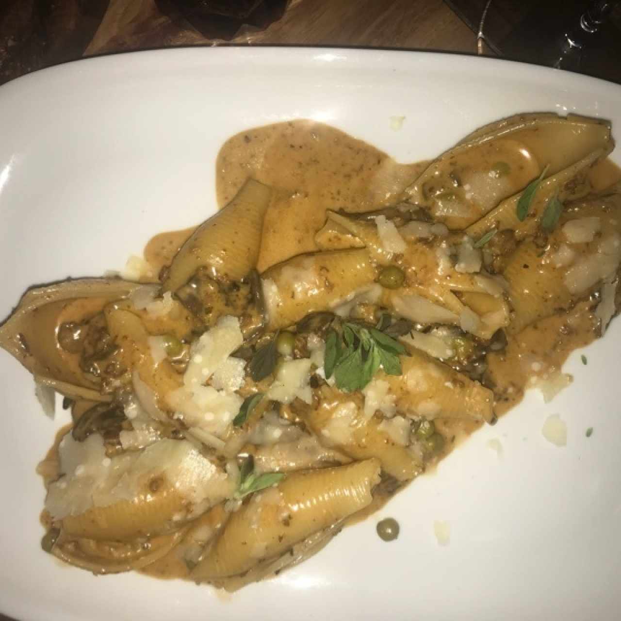 conchiglionni alla pastora