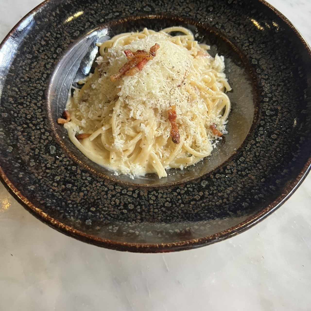 Tonnarelli alla Carbonara Verace
