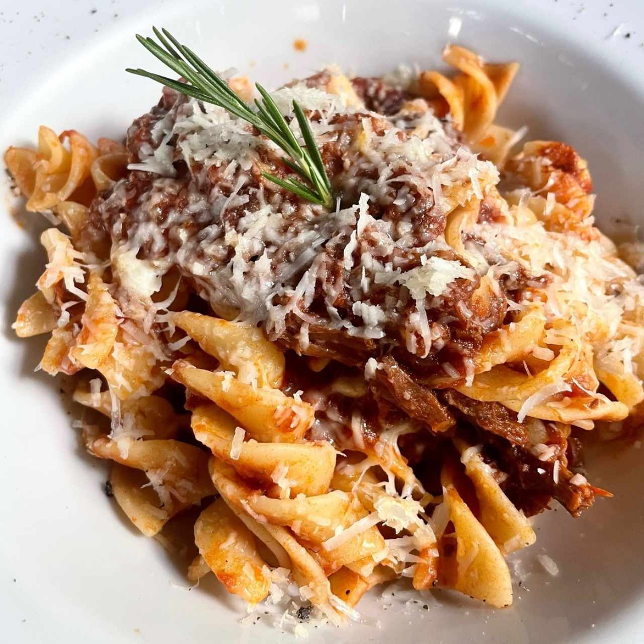 Fusilloni al Ragú di Agnello