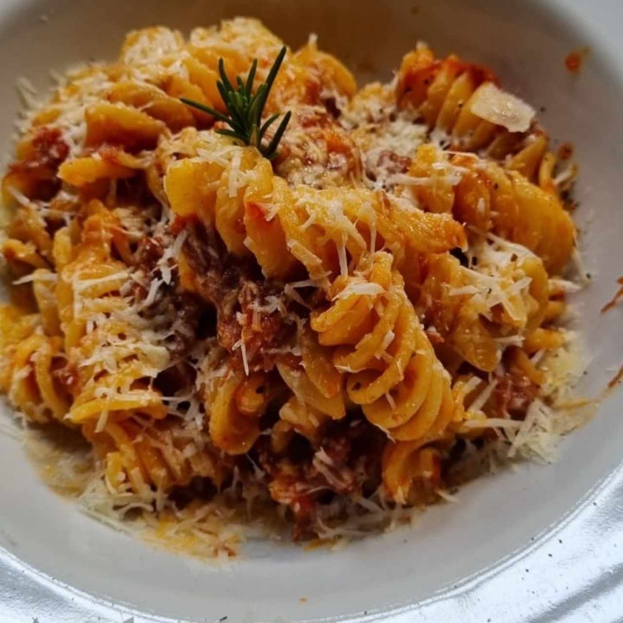 Fusilloni al Ragú di Agnello