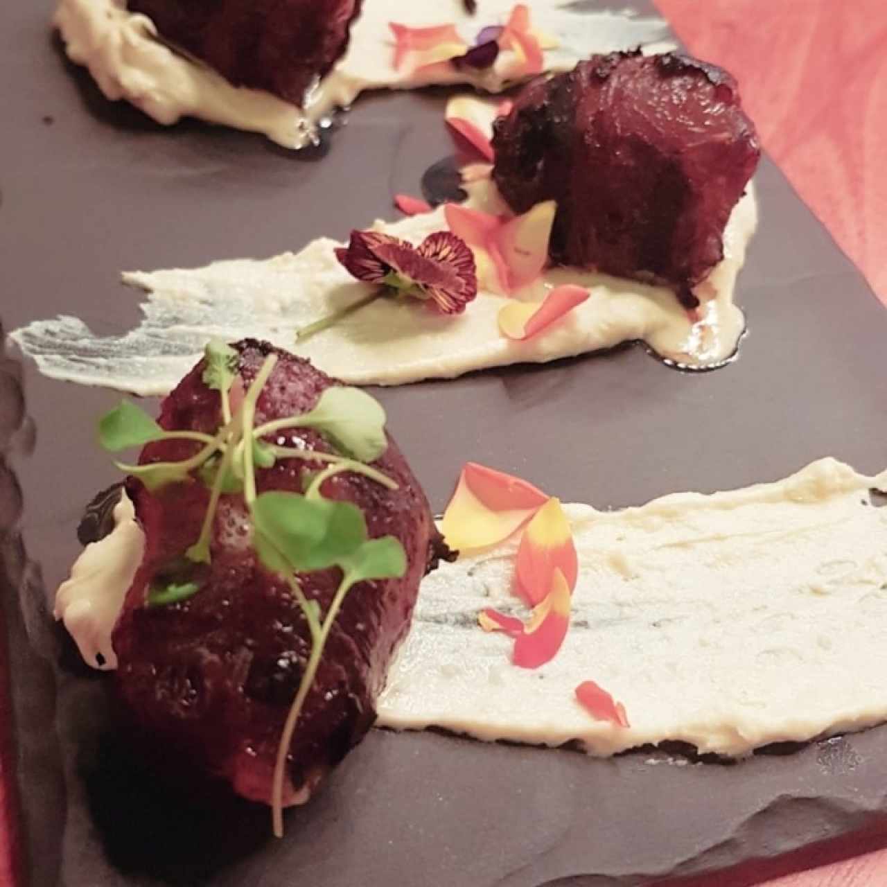 Datteri al Gorgonzola e Guanciale