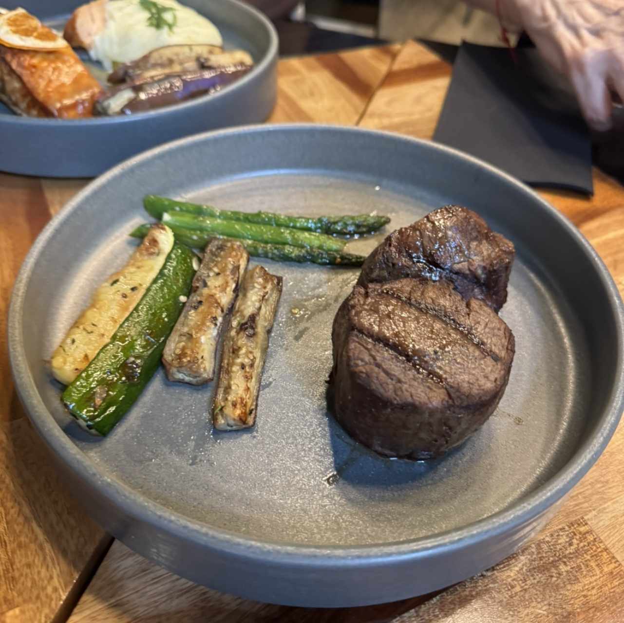 Filetto di Manzo al Boletus ,Tartufo E pinoli