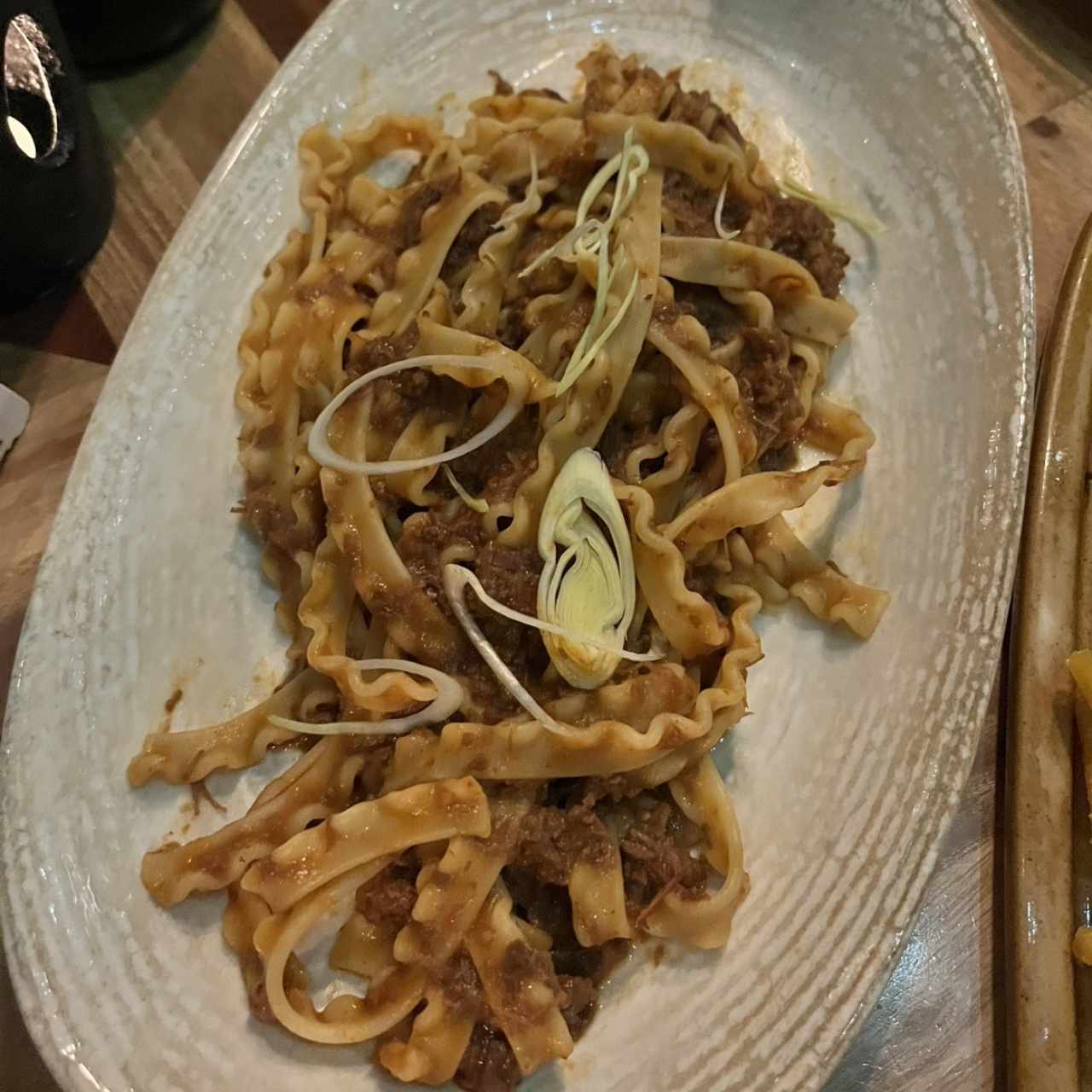 Manfredine al Ragú di short Rib