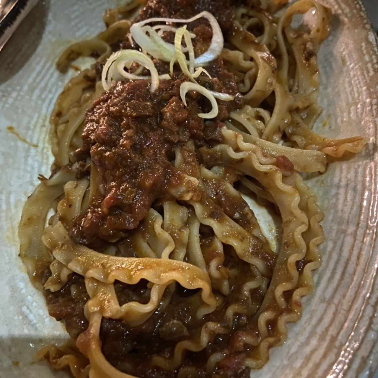 Manfredine al Ragú di short Rib