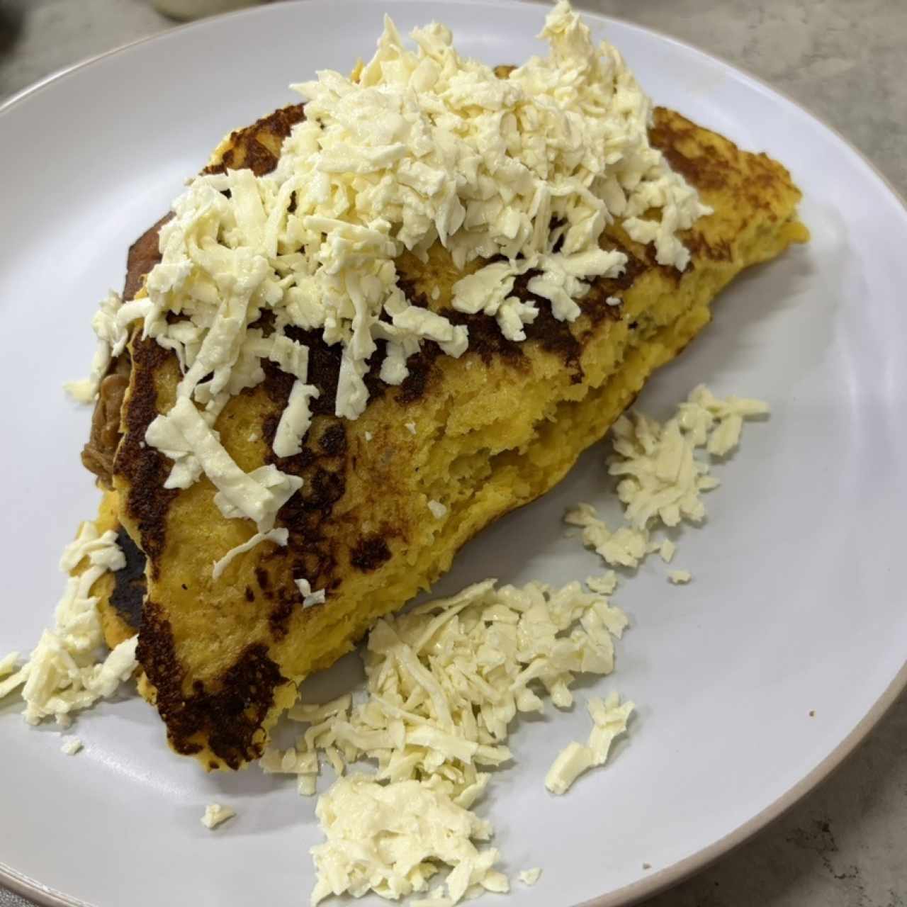 Cachapa de Queso y Pabellón