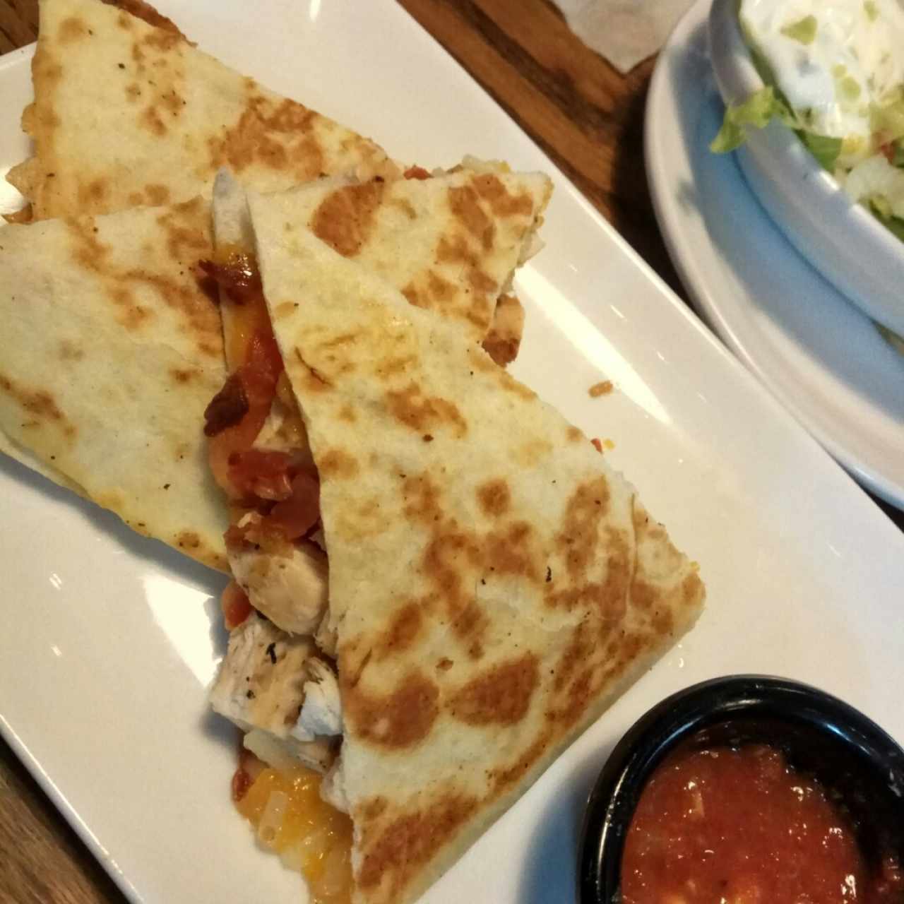quesadillas