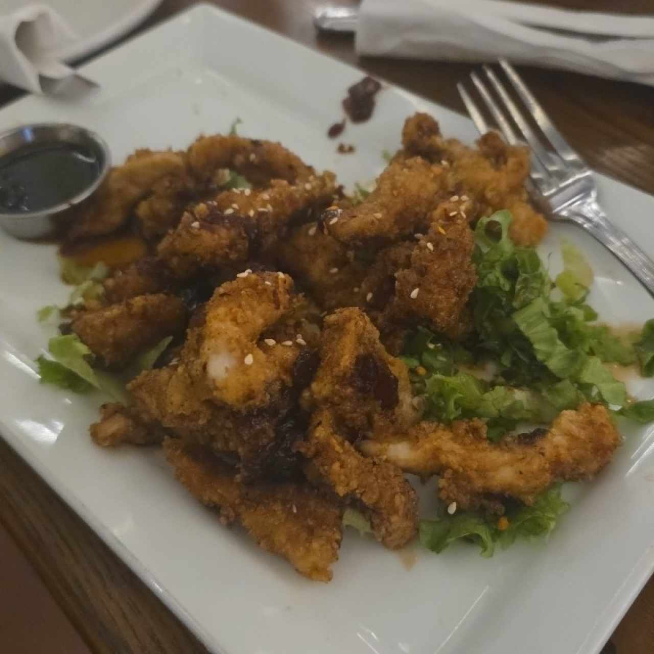 FRIDAYS SIGNATURE WHISKEY-GLAZED SESAME CHICKEN STRIPS