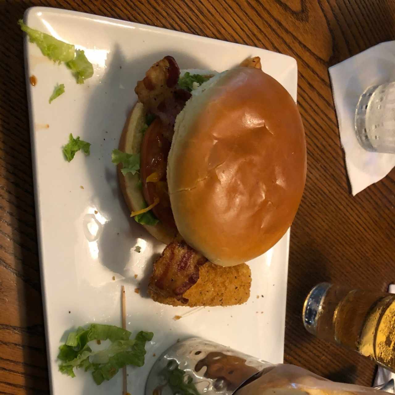 bacon cheeseburger