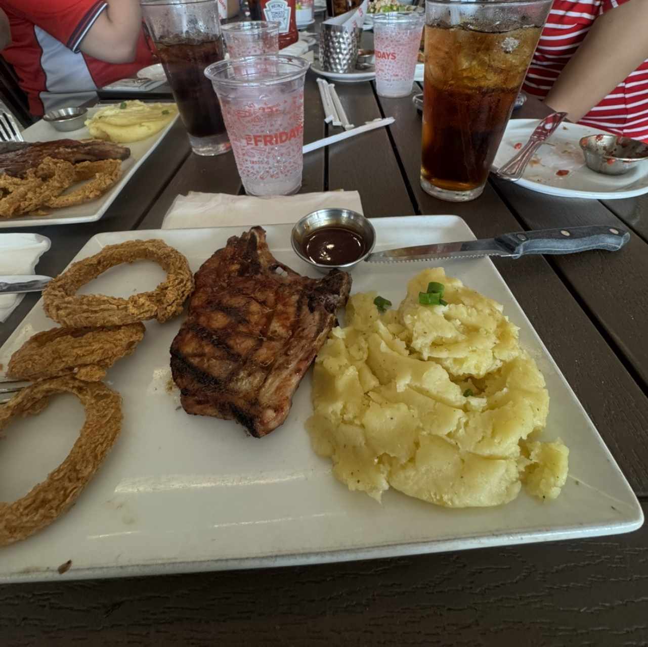 Bbq pork chop