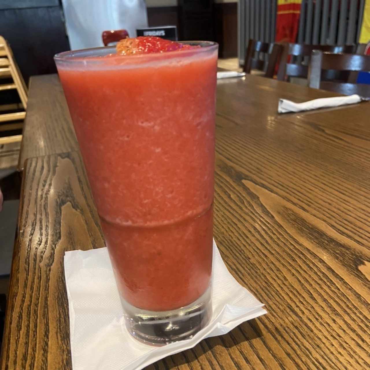 Licuado de fresa