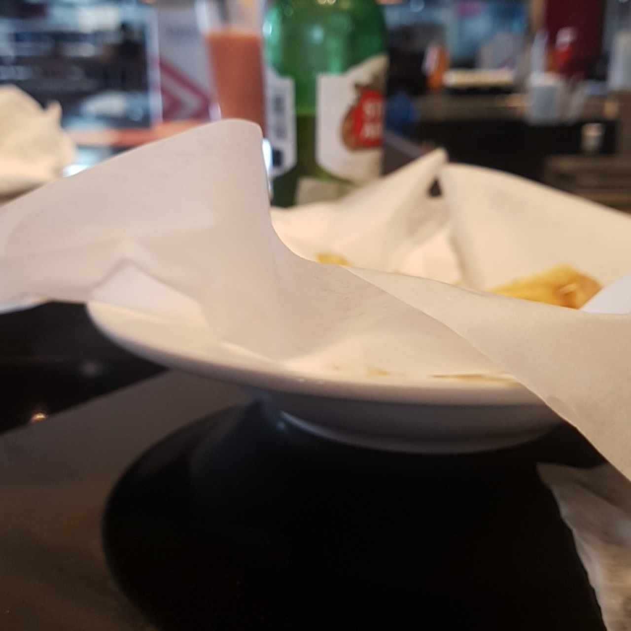 papas de cortesía por la demora 😒