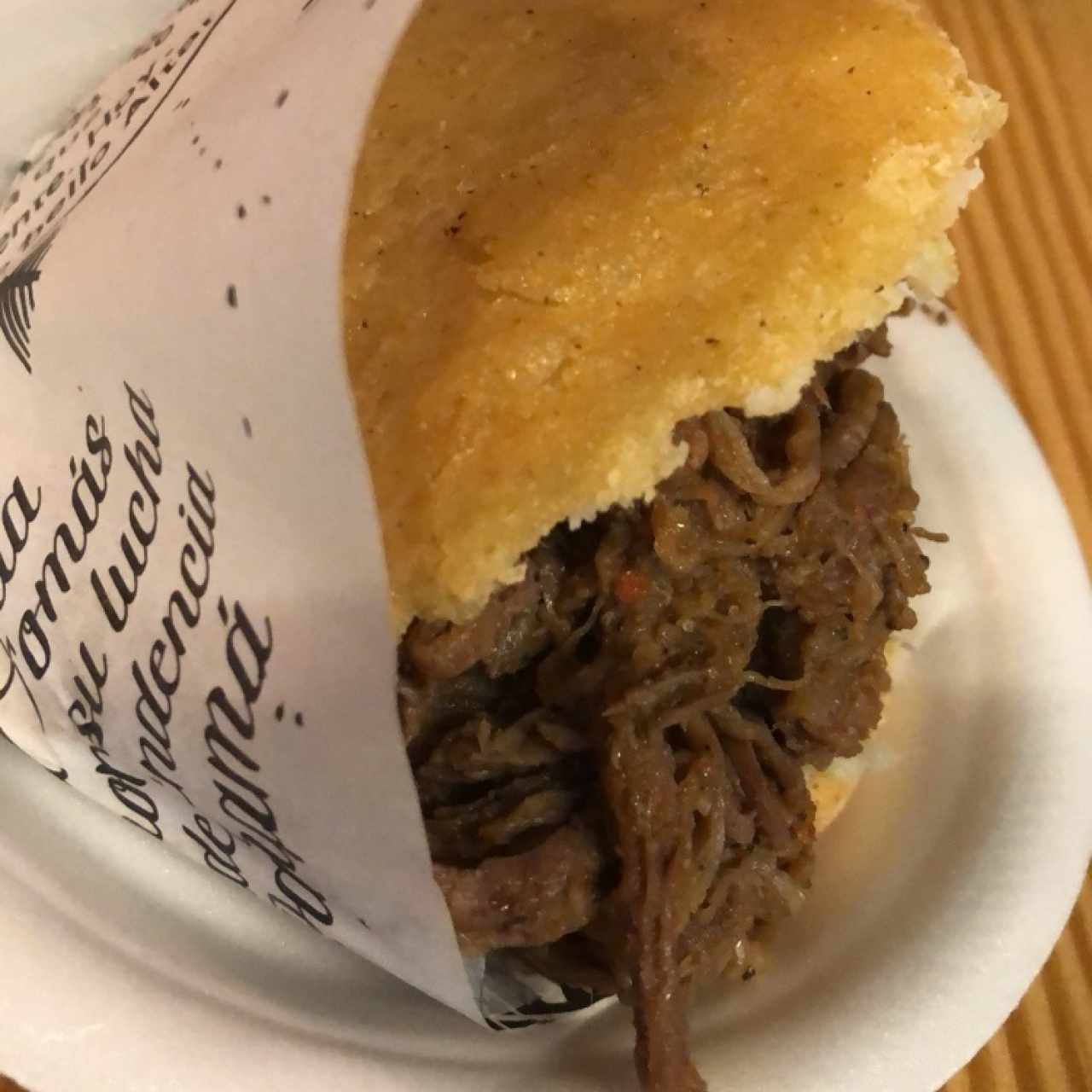 Arepa de Ropa Vieja