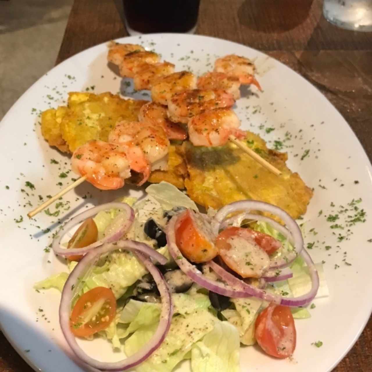 Pescados - Brochetas de Camarones 4/5