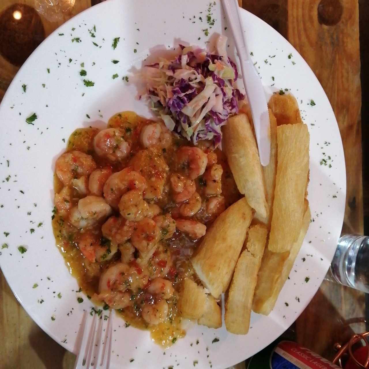 camarones al ajillo