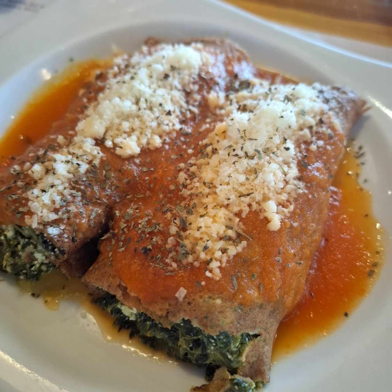 Crepes Vegetarianos - Napolitano