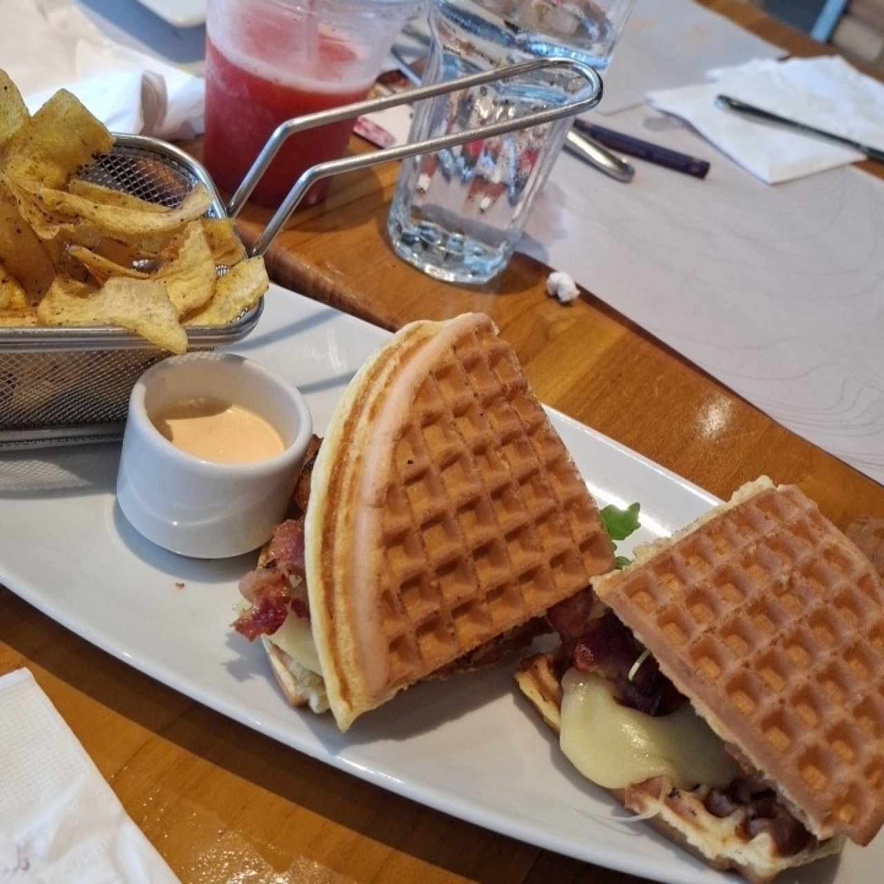 Waffles - Waffle Sándwich