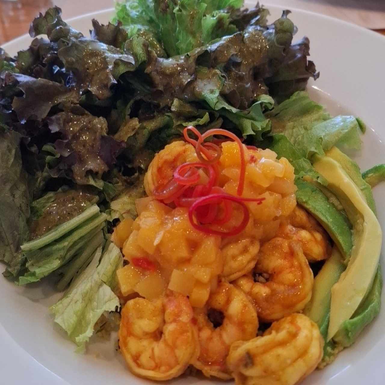 Ensalada Marroqui Con Camarón