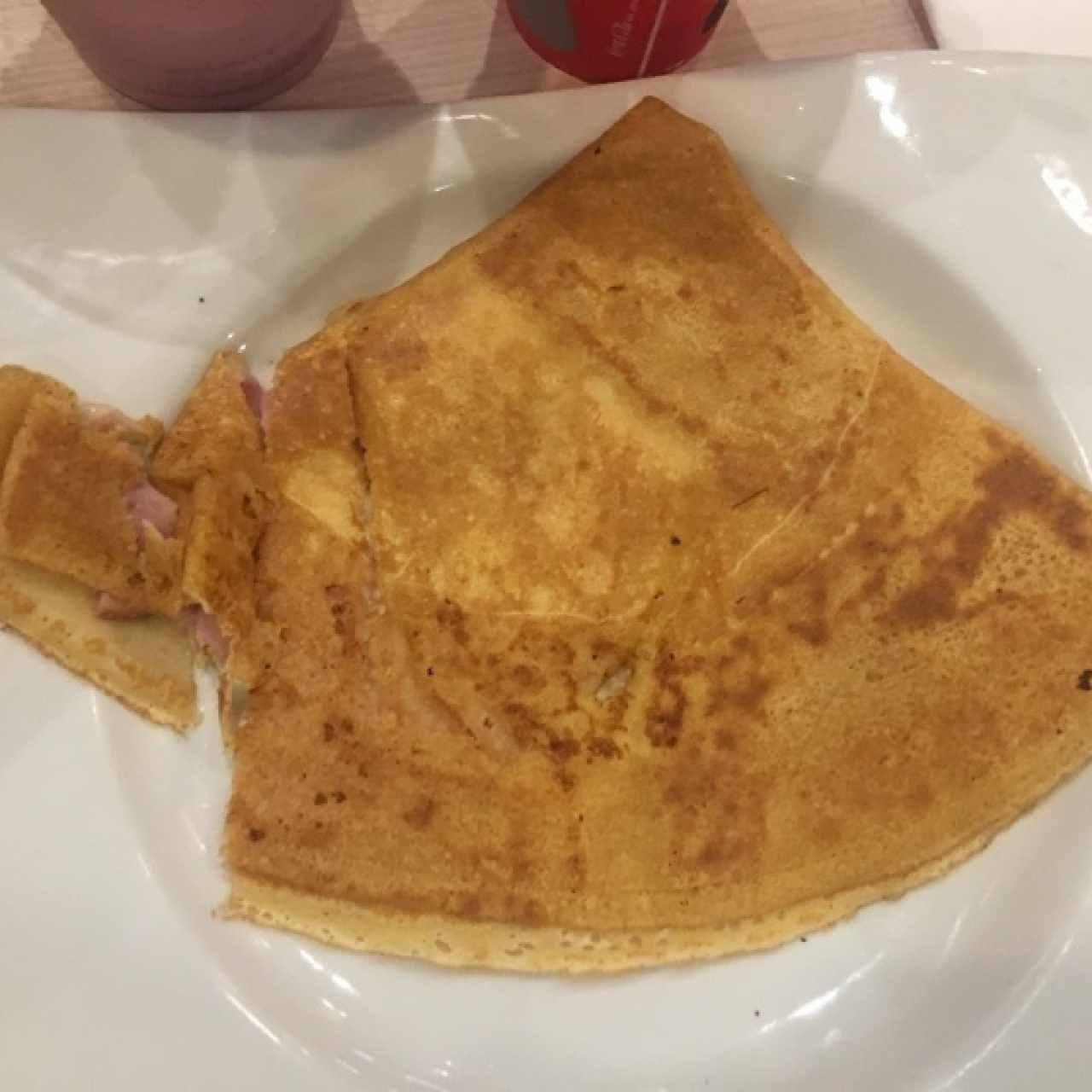 crepe de jamon y queso para Niños