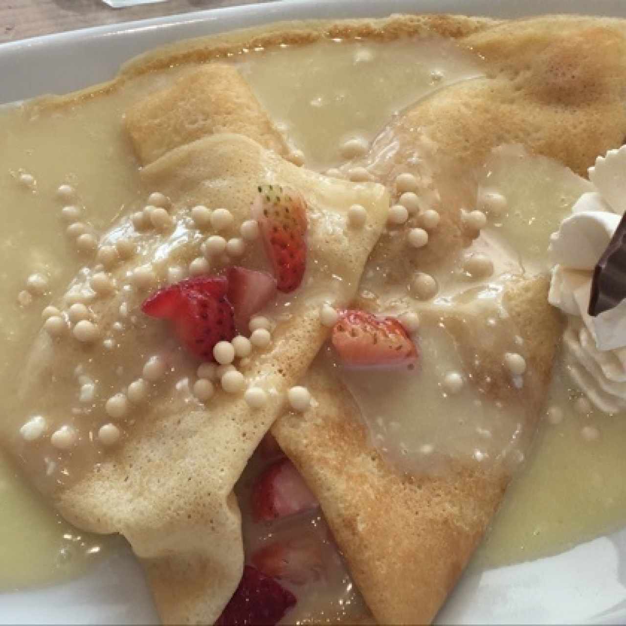 Crepe Montblanc - Crepes & Waffles. 