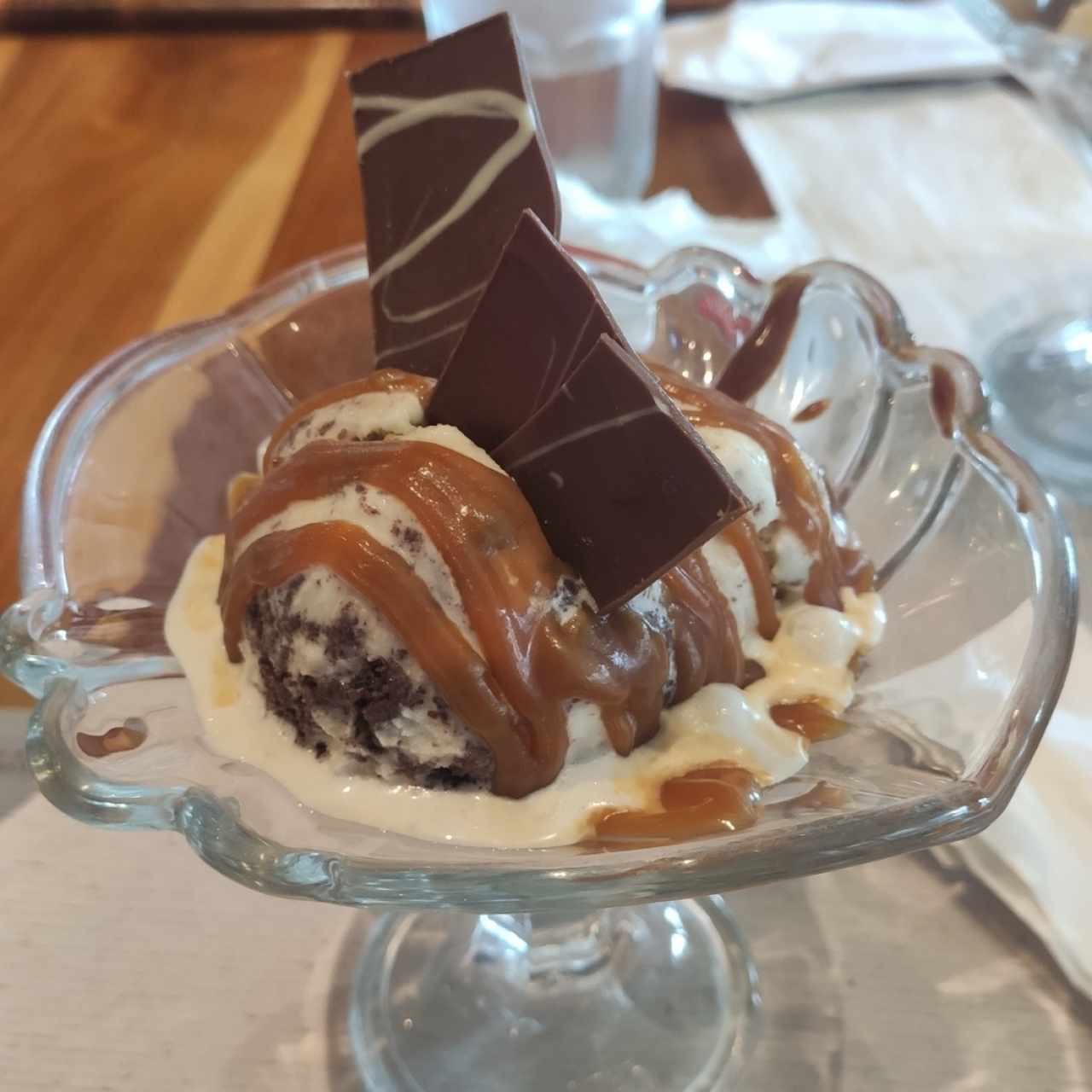 copa de brownie