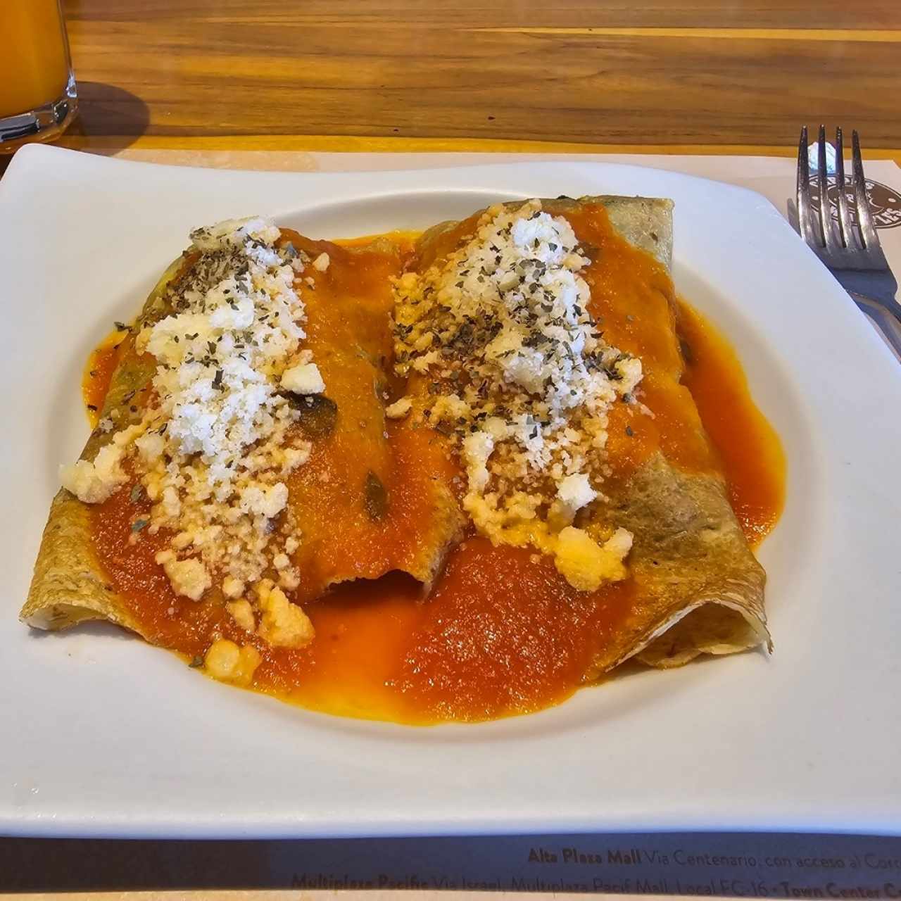 Crepes napolitana