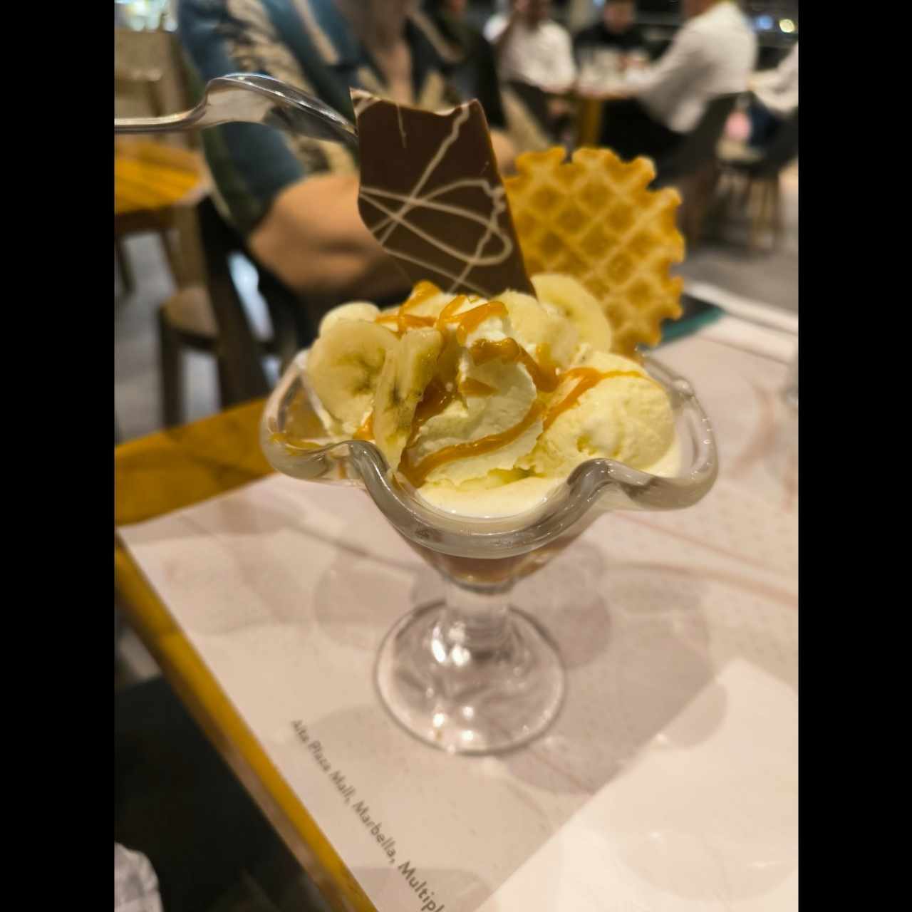 Helado con arequipe