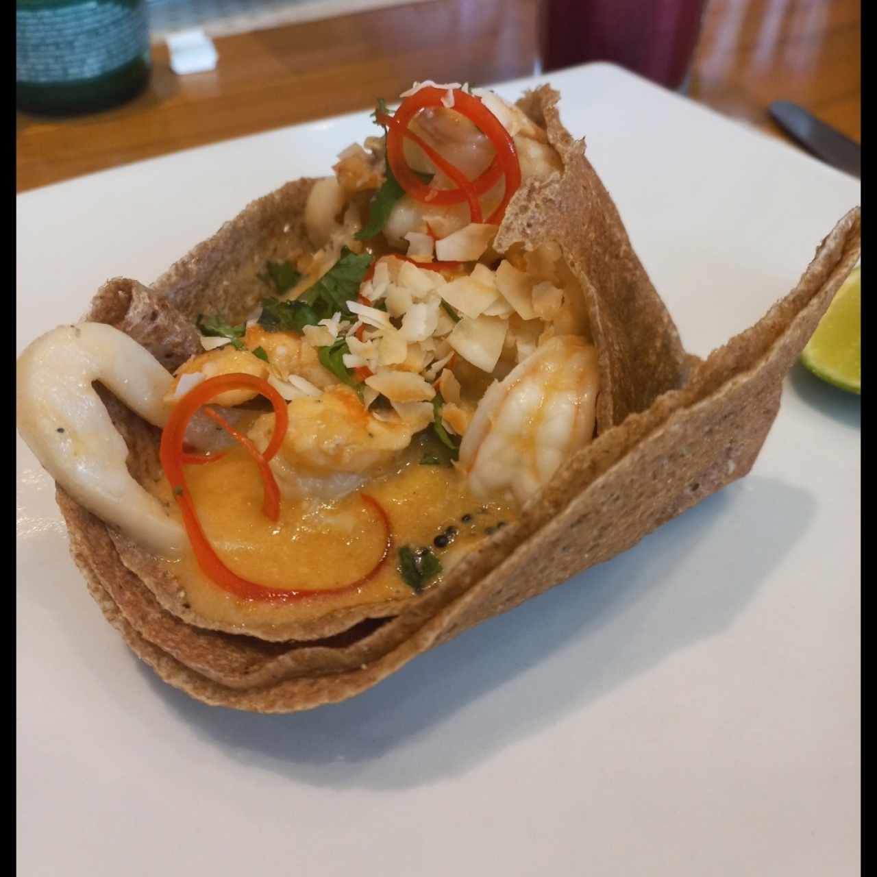 Crepe mar cocado