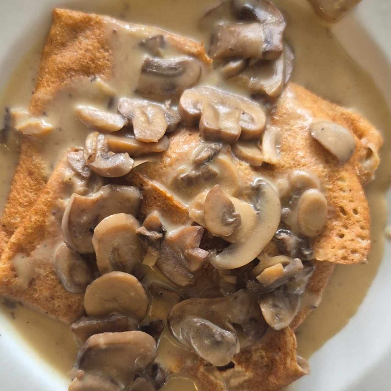 Pollo , Queso y Champiñones