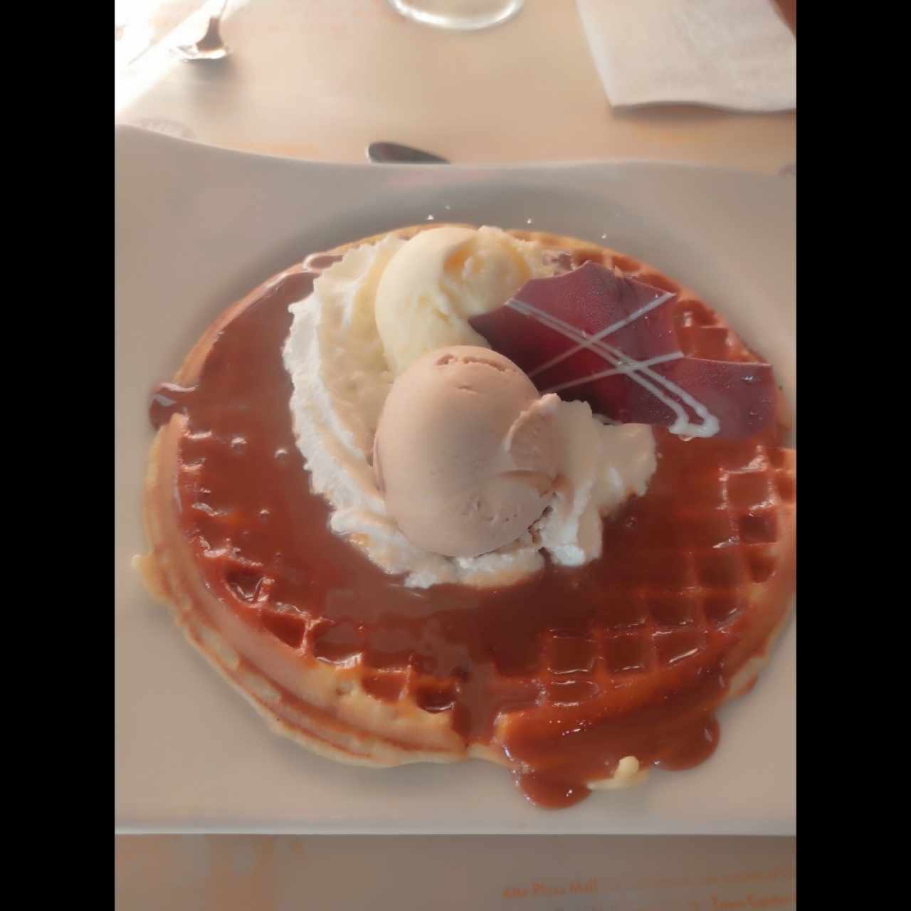 Waffle Arequipe