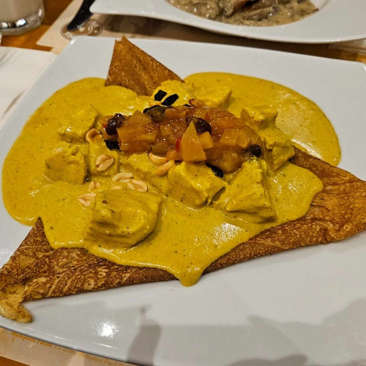 Pollo al Curry Estilo Hindú