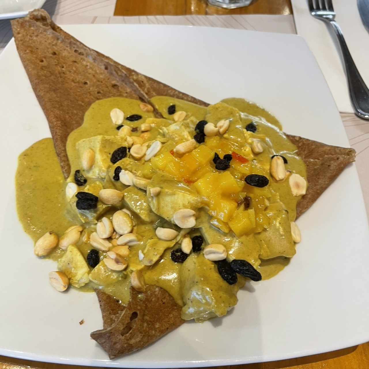 Pollo al Curry Estilo Hindú