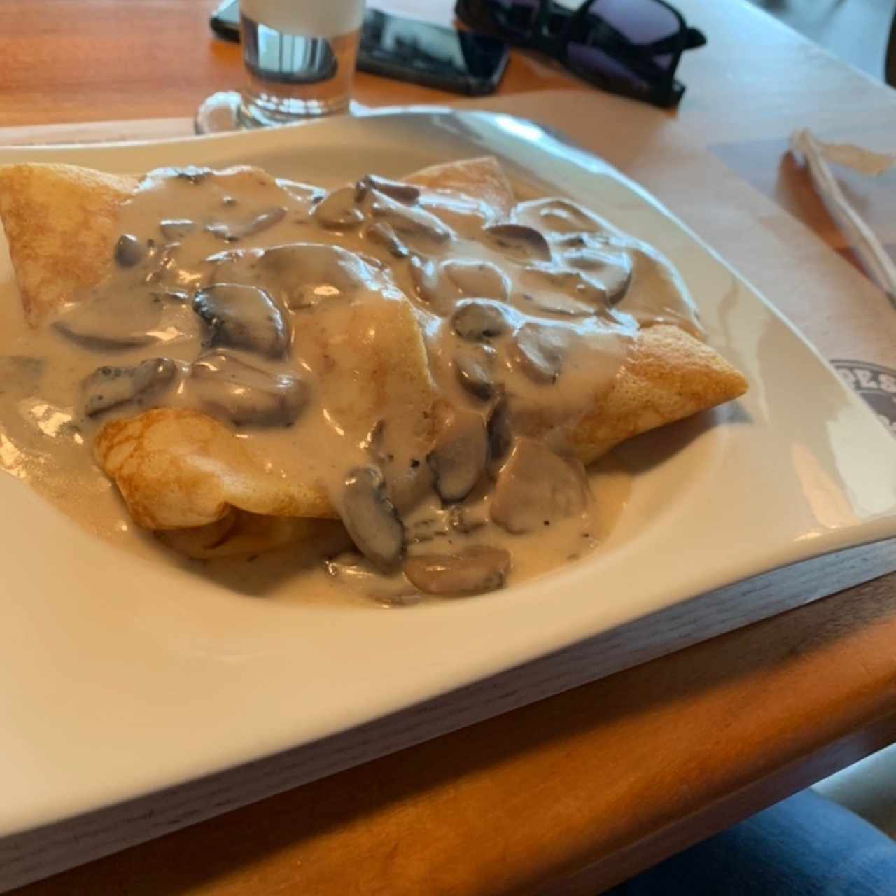 creps champiñones 