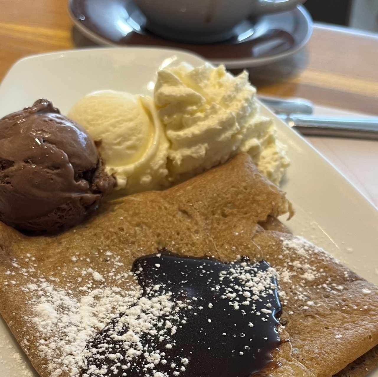 Crepe chocolate
