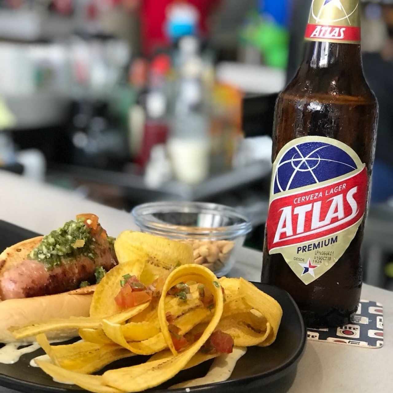 Choripan de Cerveza y Queso
