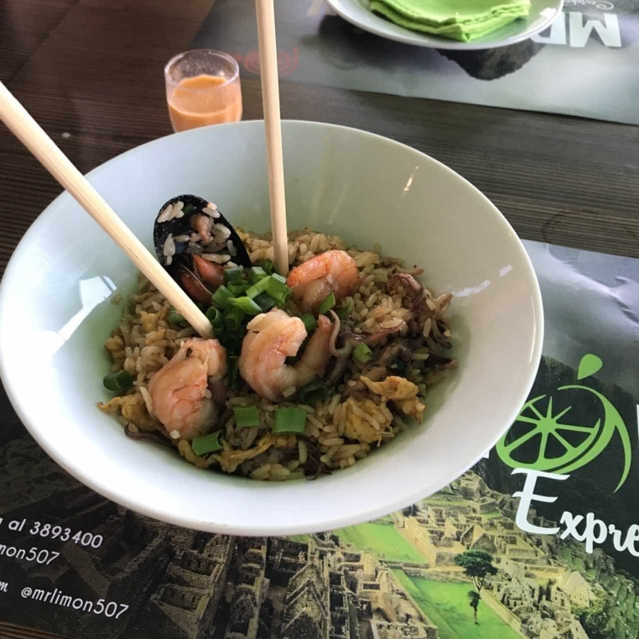 chaufa de mariscos