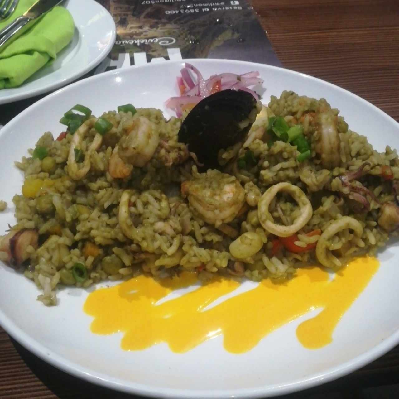 arroz con mariscos
