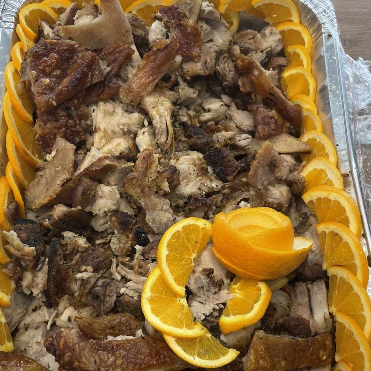 Lechon en Caja china