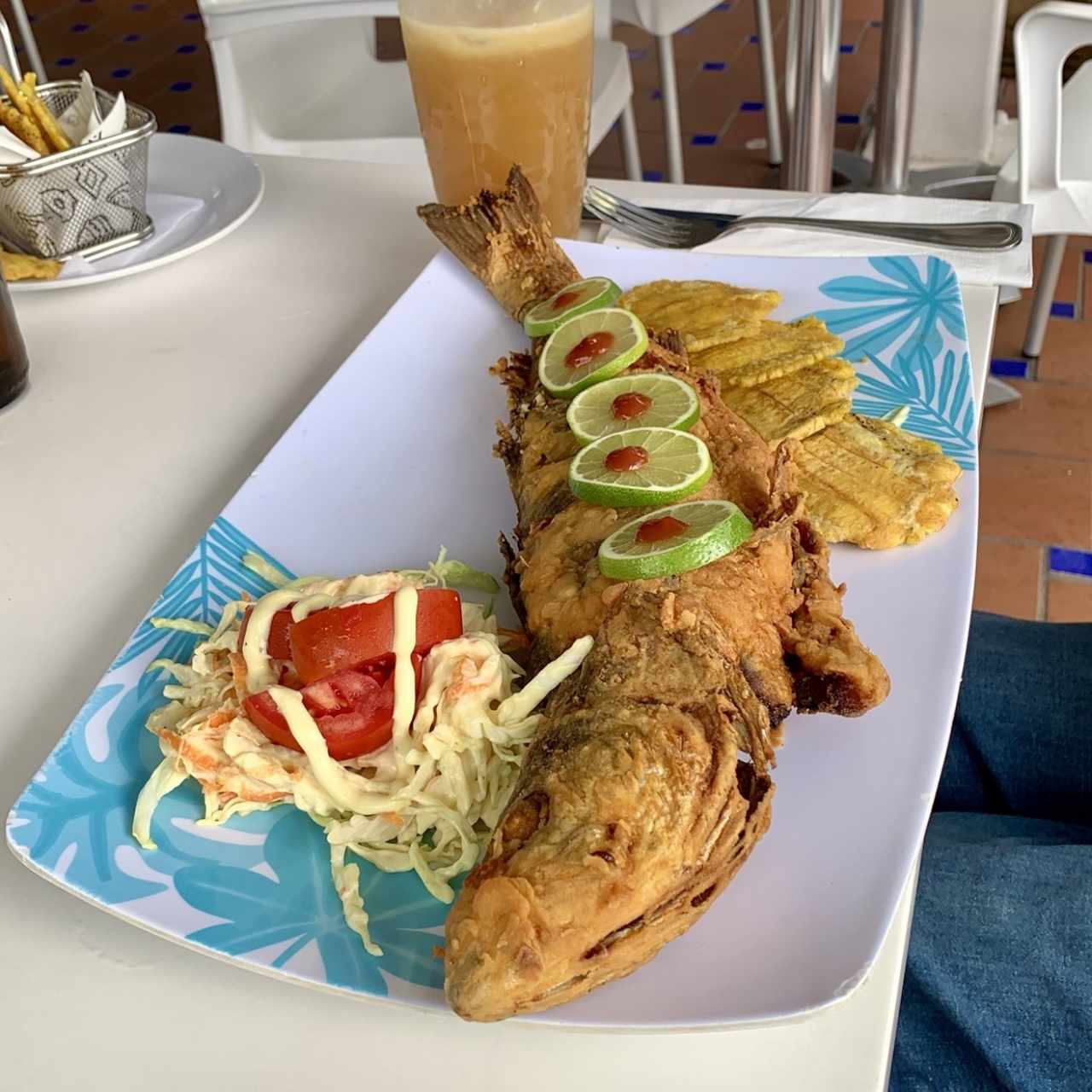 Corvina Entera Frita