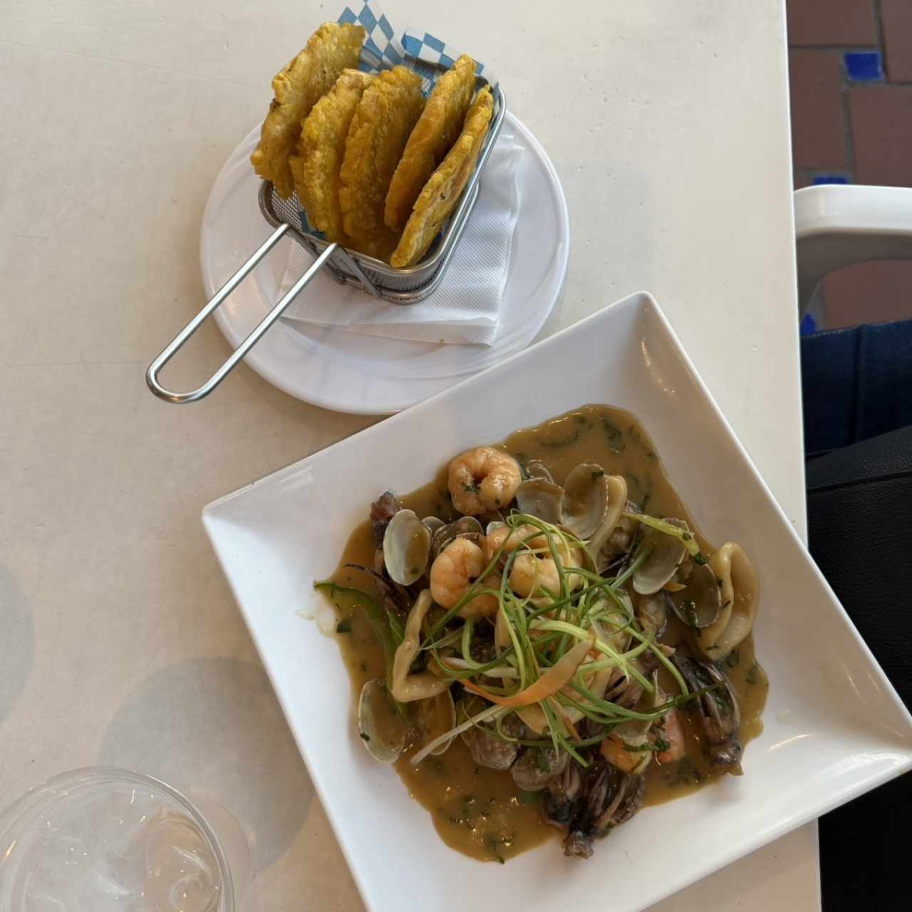 Mariscos Salteados