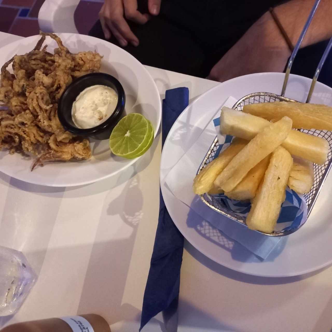 arañitas con yuca