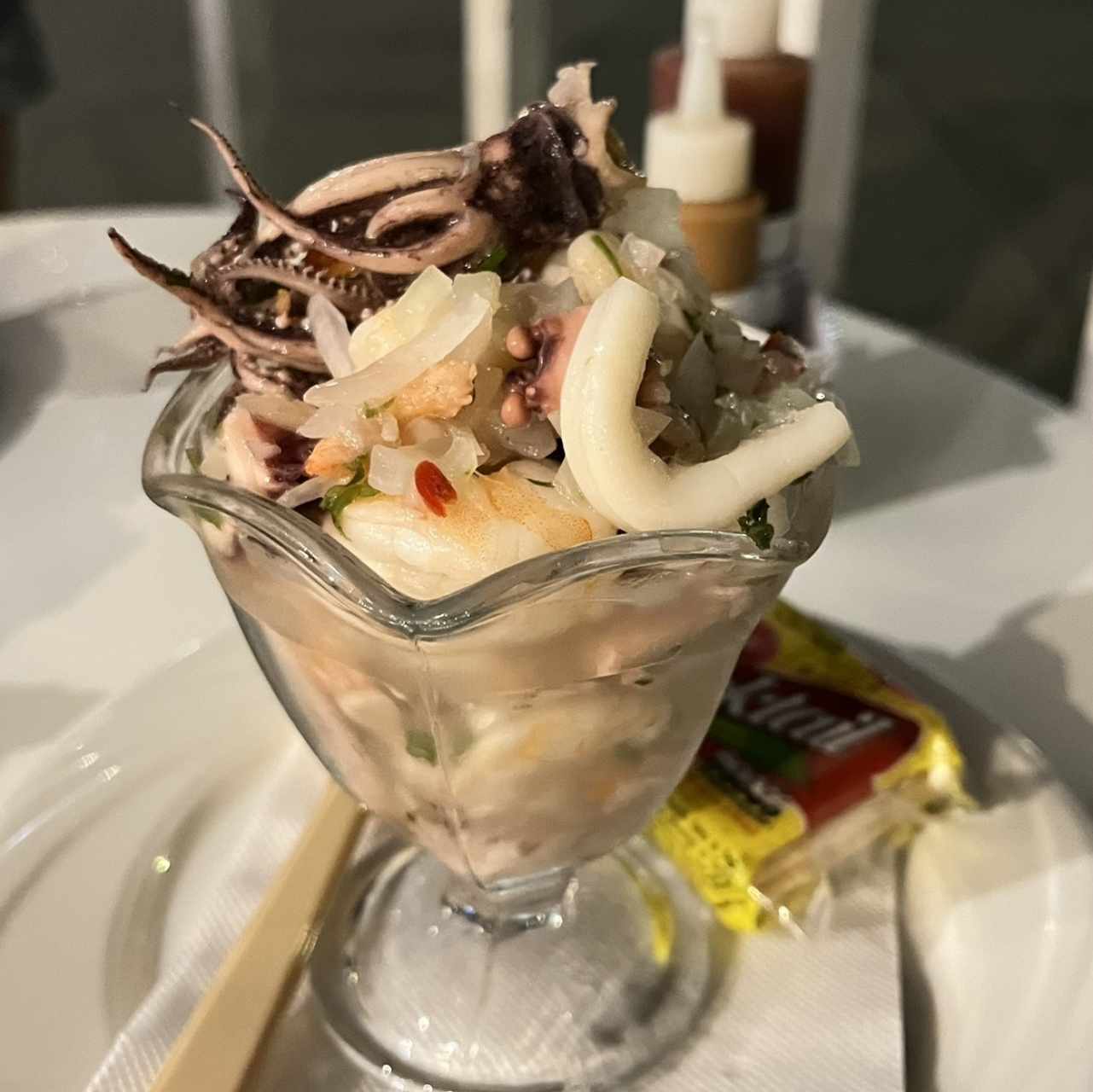 Ceviche Mixto de Mariscos
