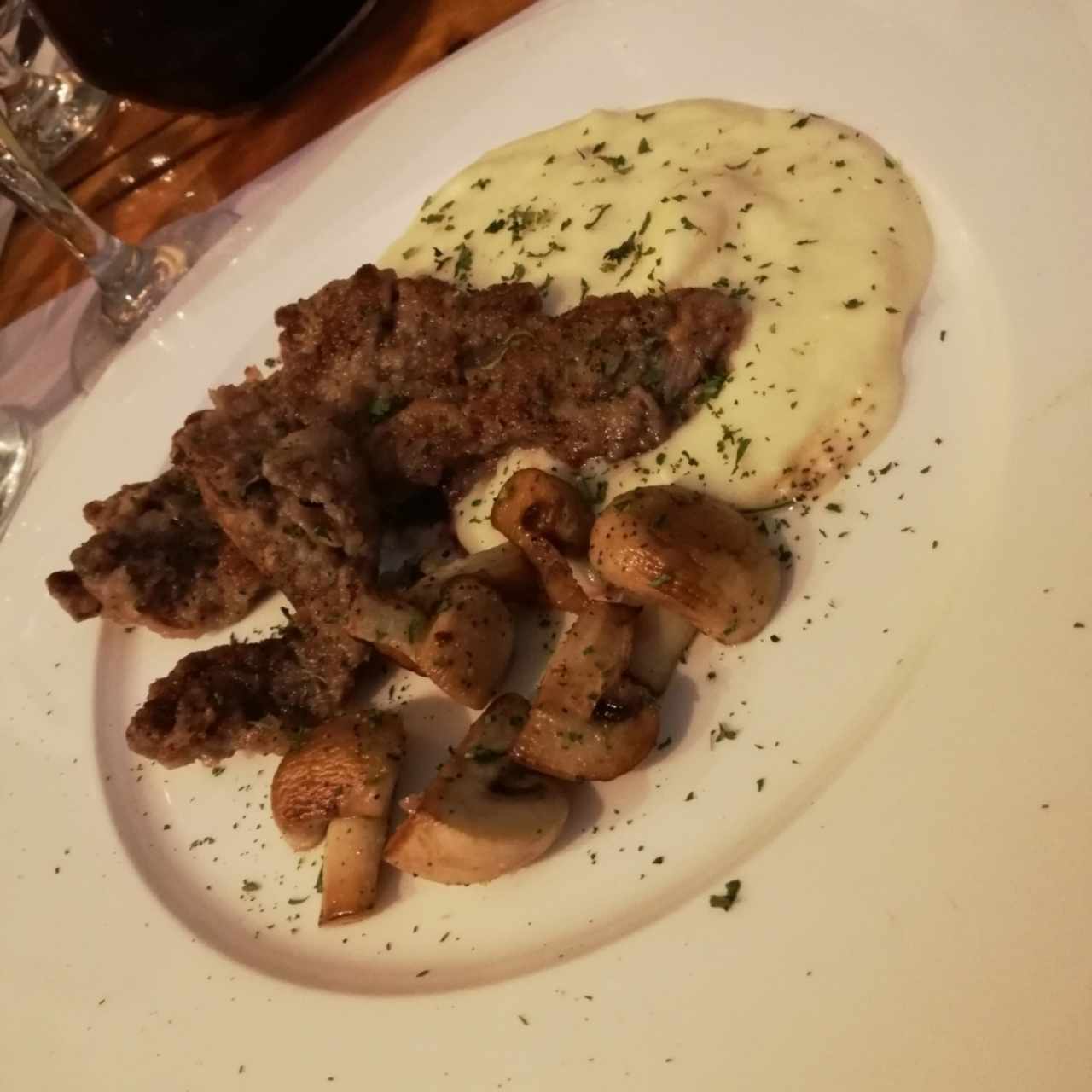 SCALOPPINA DE RES AL GUSTO