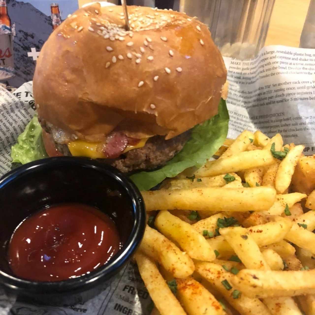 Bacon Cheeseburger
